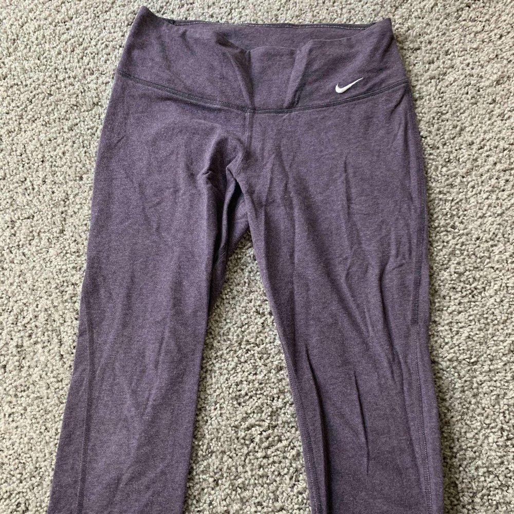 Nike Capri Workout Pants - Purple
